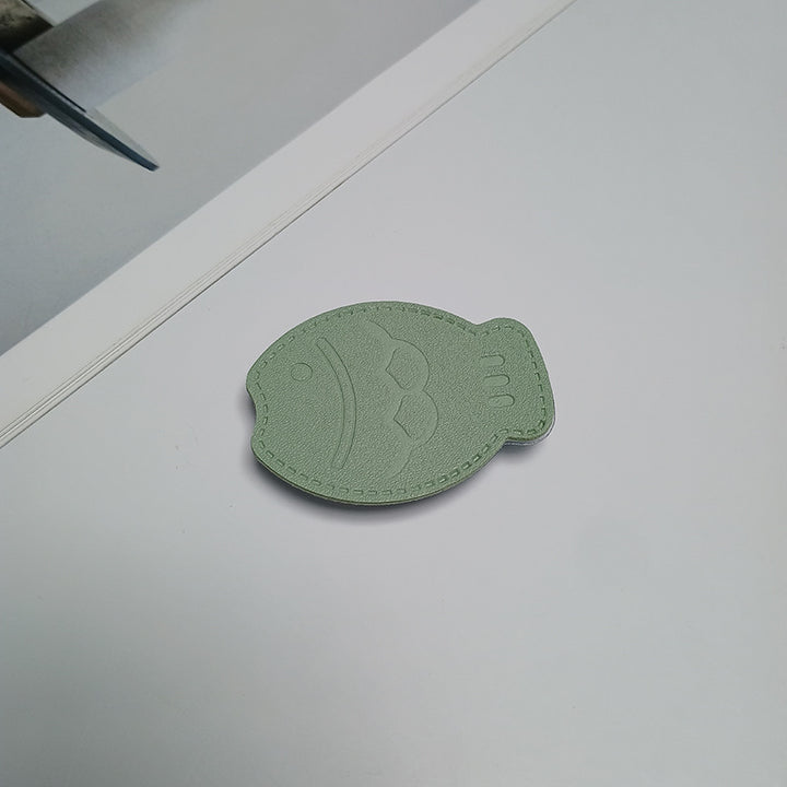 Fish-Shaped Leather Phone Holder Stornfield