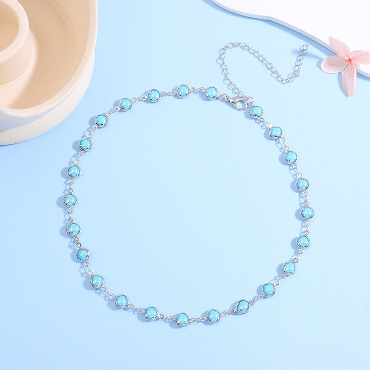 Floral Charm Choker Necklace Stornfield 1788164322
