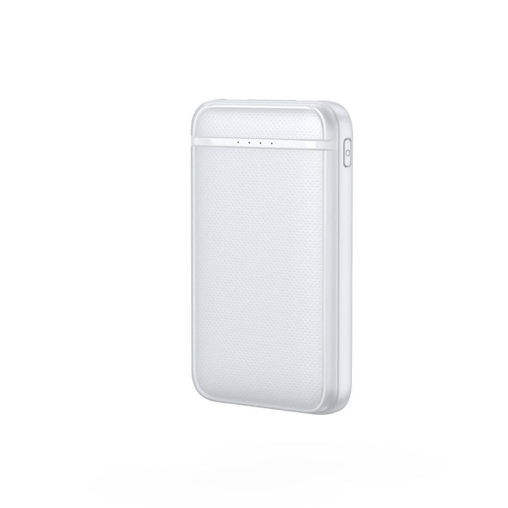 Portable power bank with elegant texture and digital charging indicator Stornfield