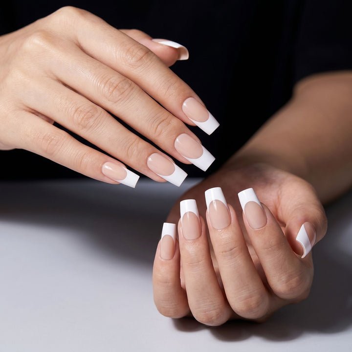 Chic French Tip Nail Enhancements Stornfield