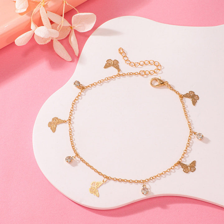 Butterfly Charm Anklet Stornfield