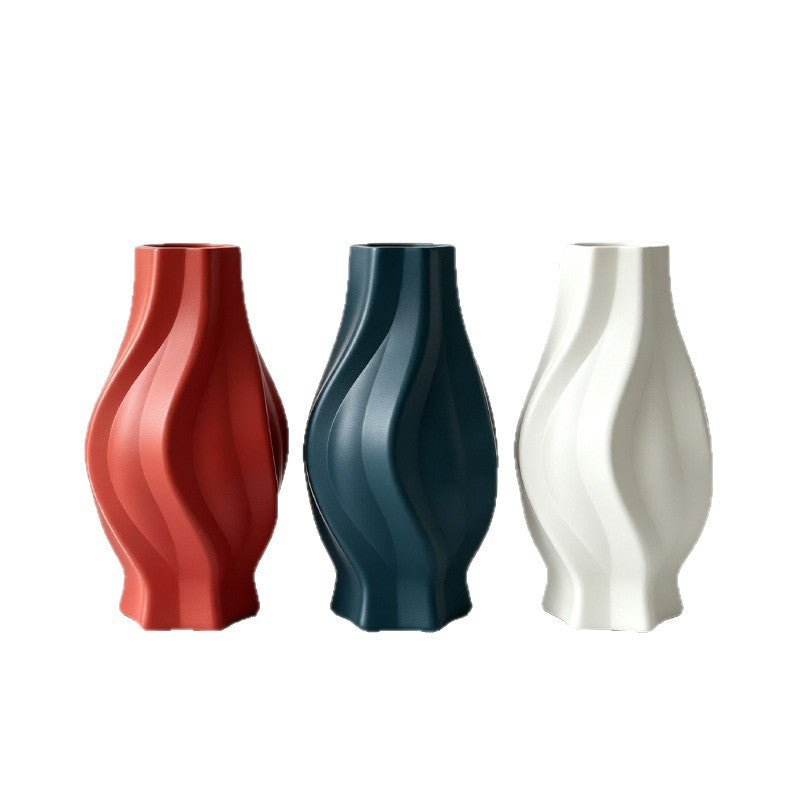 Wave-Designed Decorative Vase Stornfeild