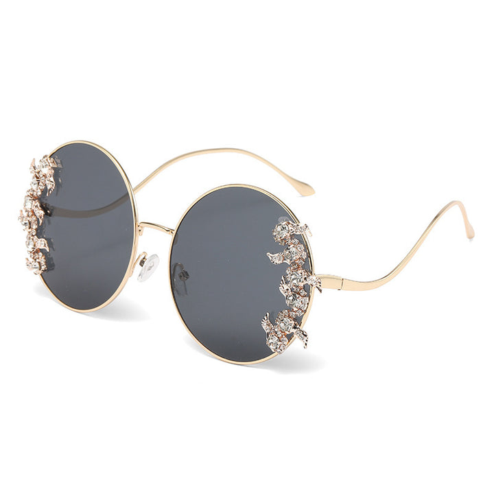 Ladies Glamorous Sunglasses with Sparkling Rhinestone Details Stornfield