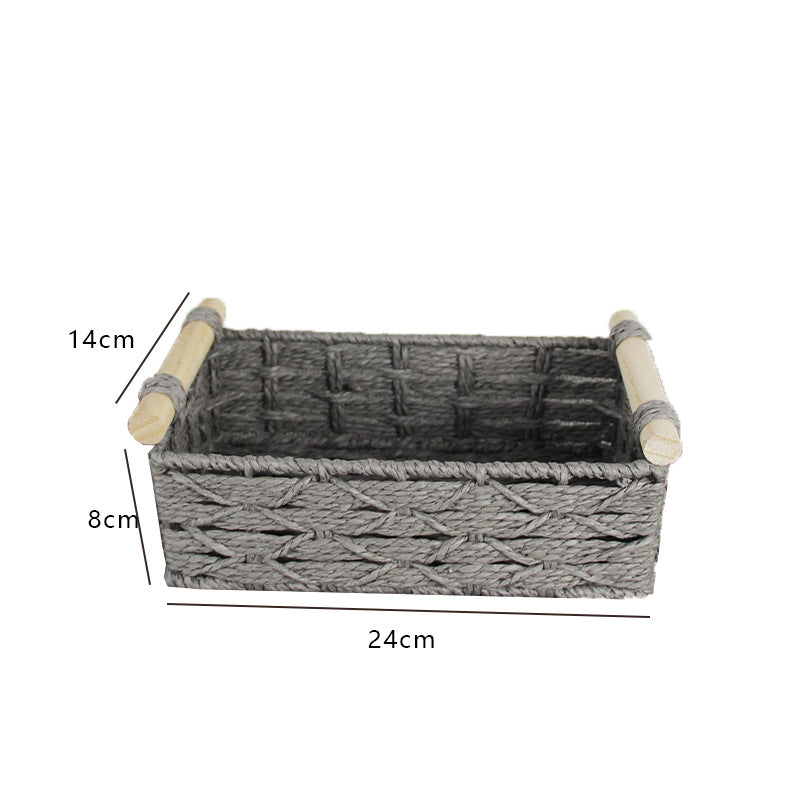 Woven Natural Storage Basket Stornfield
