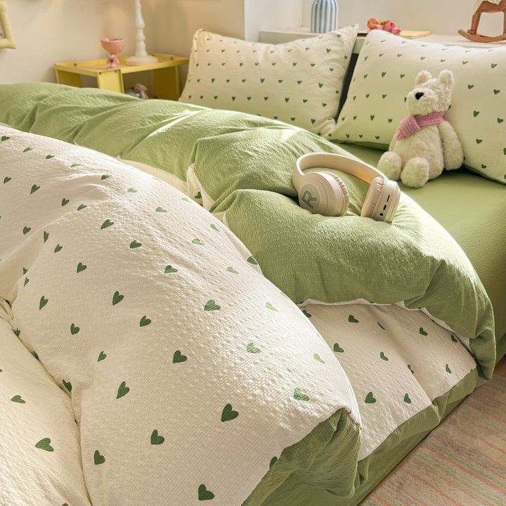 Floral Patterned Duvet Set