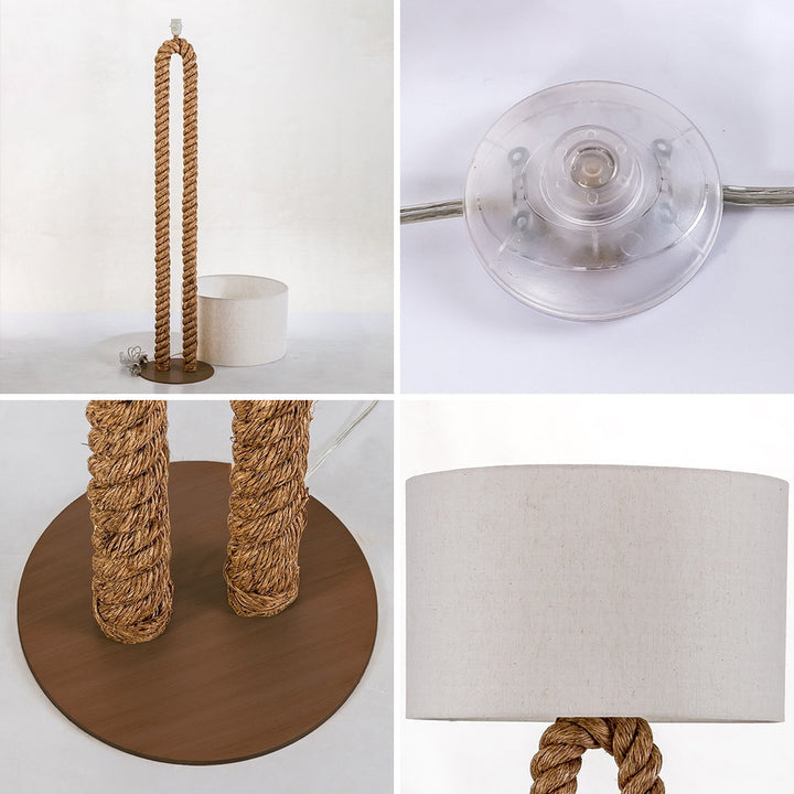 Stylish Rope Floor Lamp