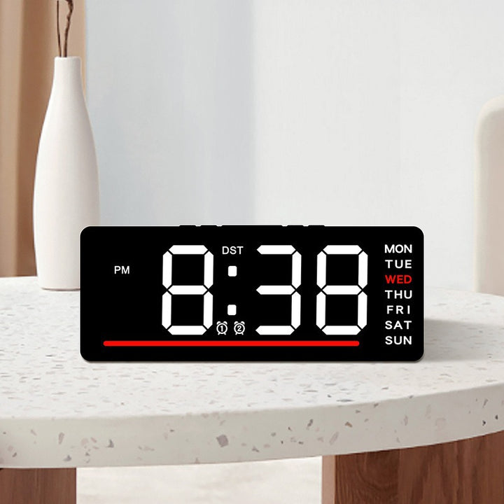 Digital wall clock with LED display Stornfield