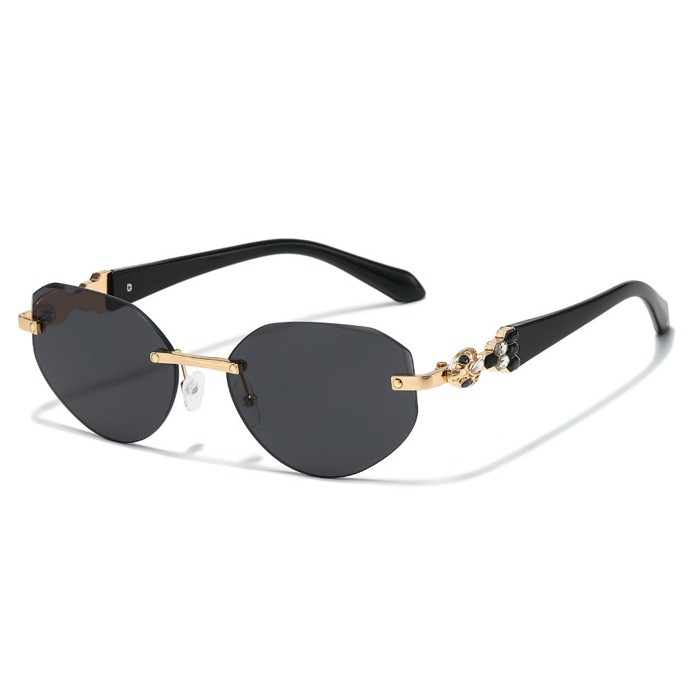 Decorative Oversized Shield Sunglasses Stornfield