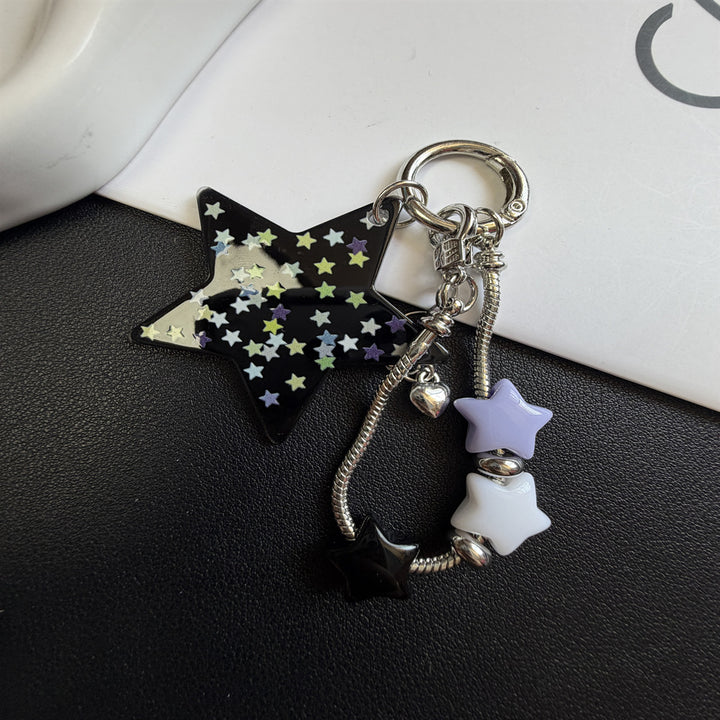Star-Themed Charm Keychain Stornfield