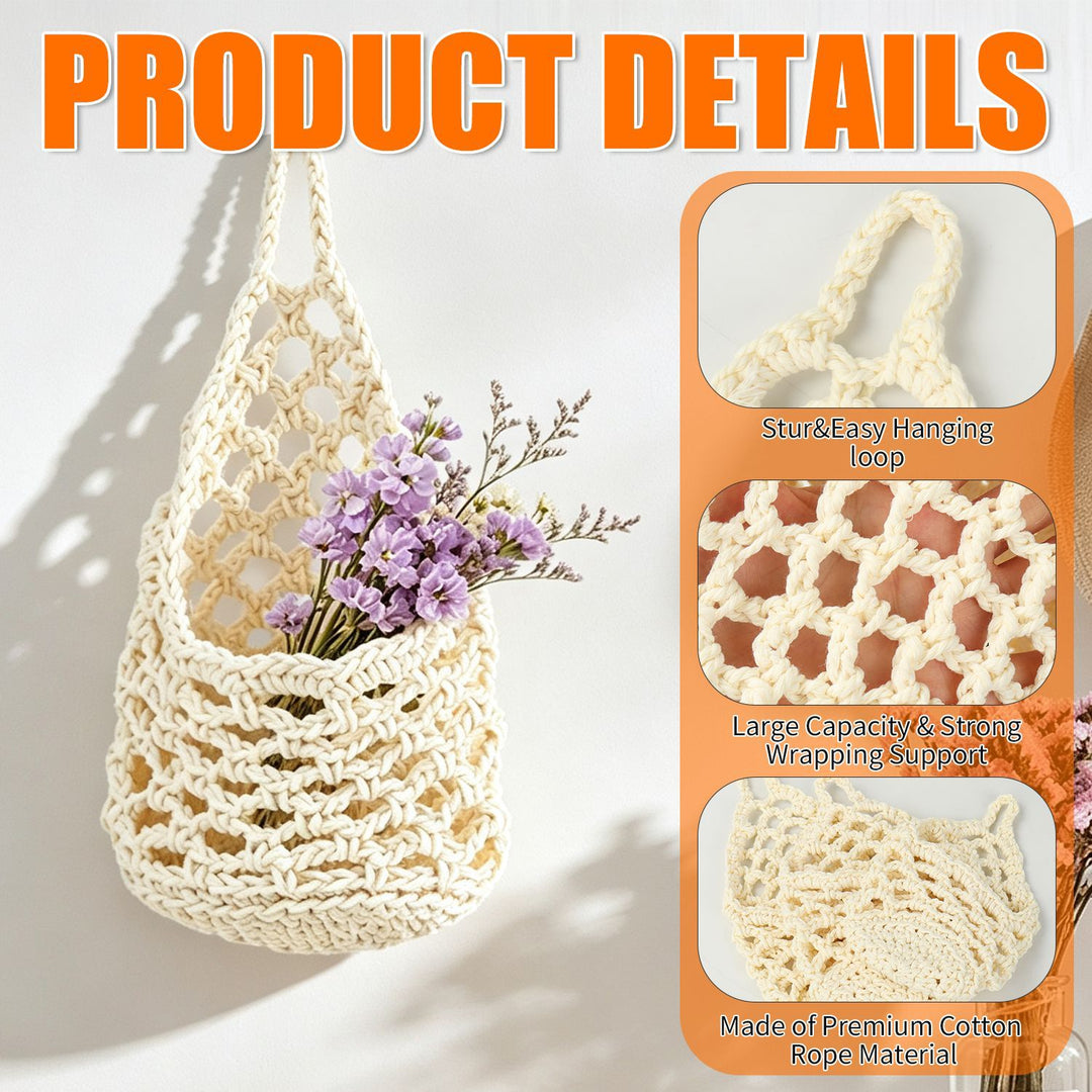 Macrame Flower Basket Stornfield