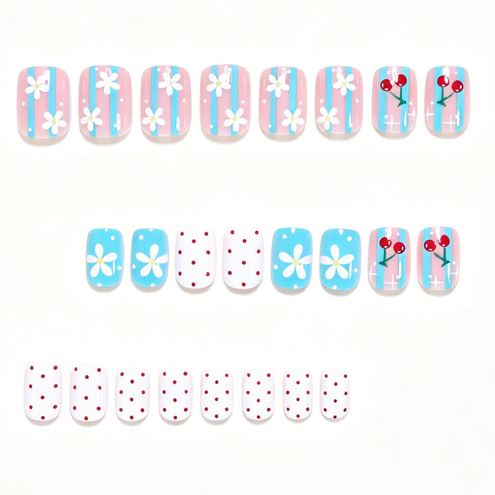 Creative Floral Themed Nail Art Set Stornfield