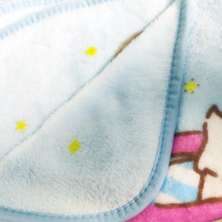 Women Cozy Microfiber Blanket with Cute Characters Stornfield