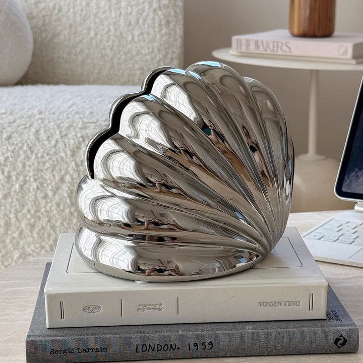 Decorative Shell-Shaped Ceramic
