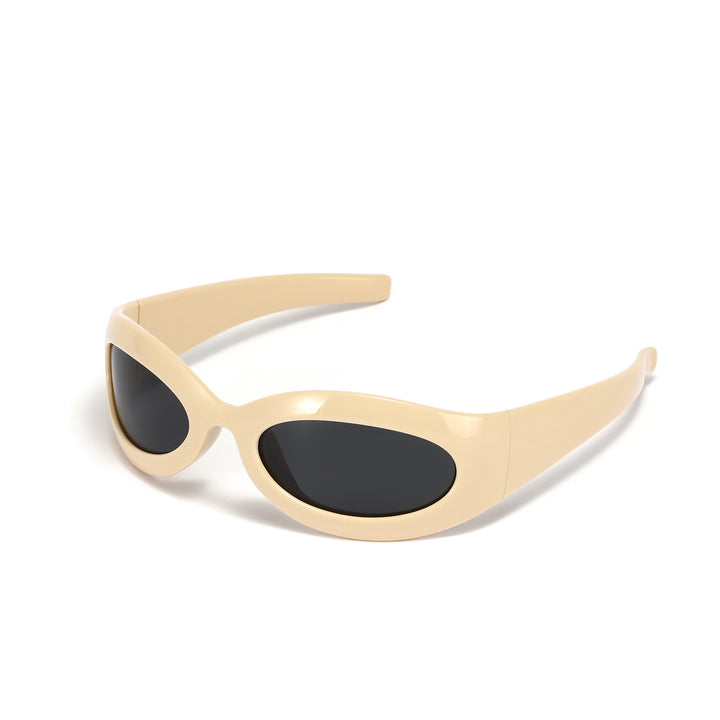 Women's fashionable retro sunglasses in trendy oval design Stornfield