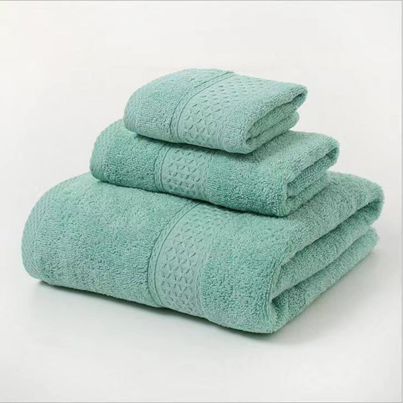 Terry Bath Towel Set with Elegant Structure Stornfield