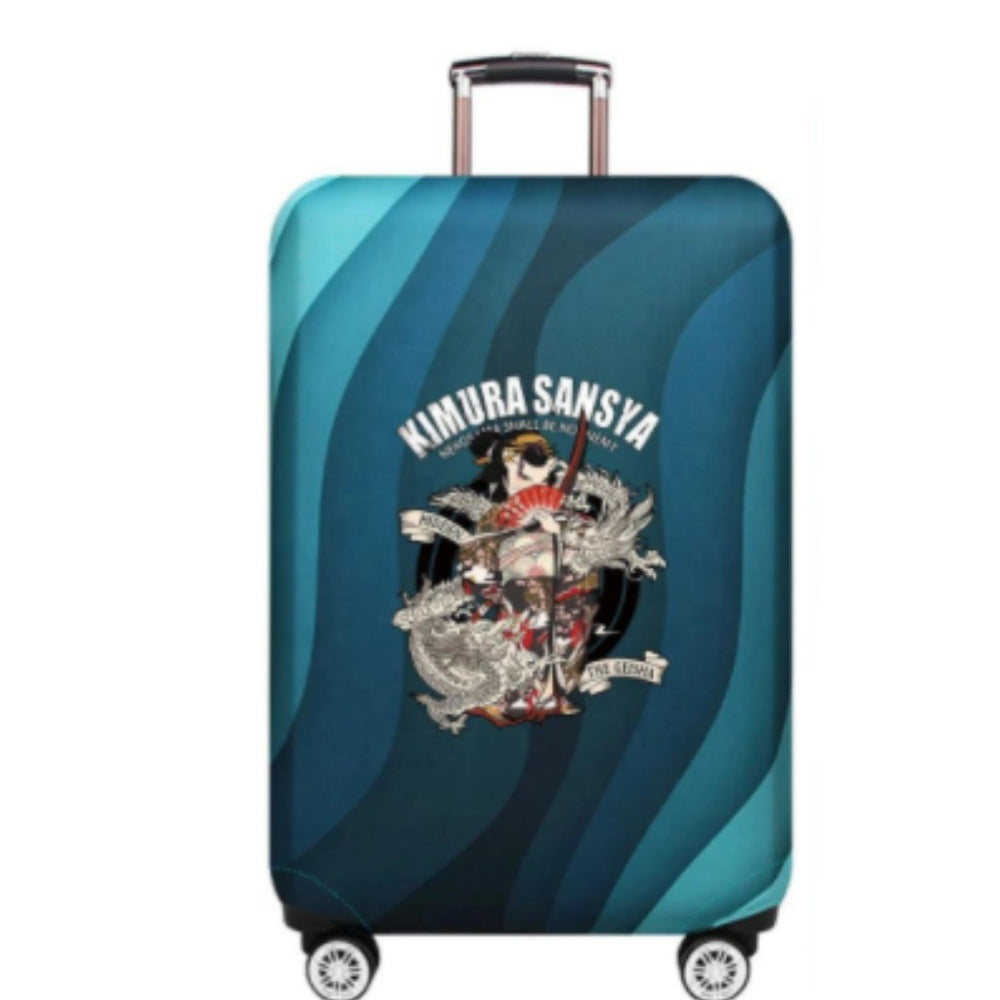 Unisex Hard Shell Luggage with Creative Bear Design Graphic Stornfield