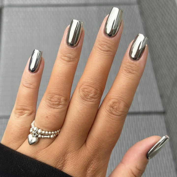 Luxury Metallic Nail Wraps Stornfield