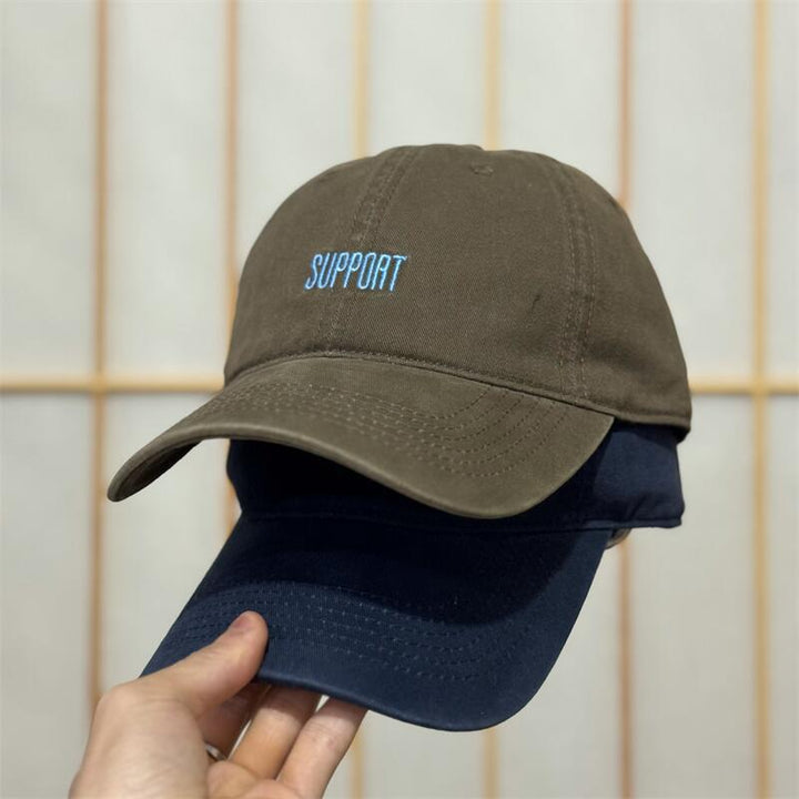 Men's Supportive Embroidered Cotton Baseball Cap Stornfield