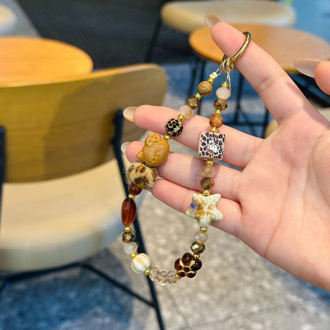 Decorative Beaded Charm Keychain Stornfield 1790135274