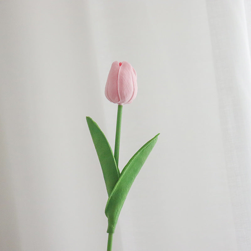 Lifelike Decorative Tulip Stem