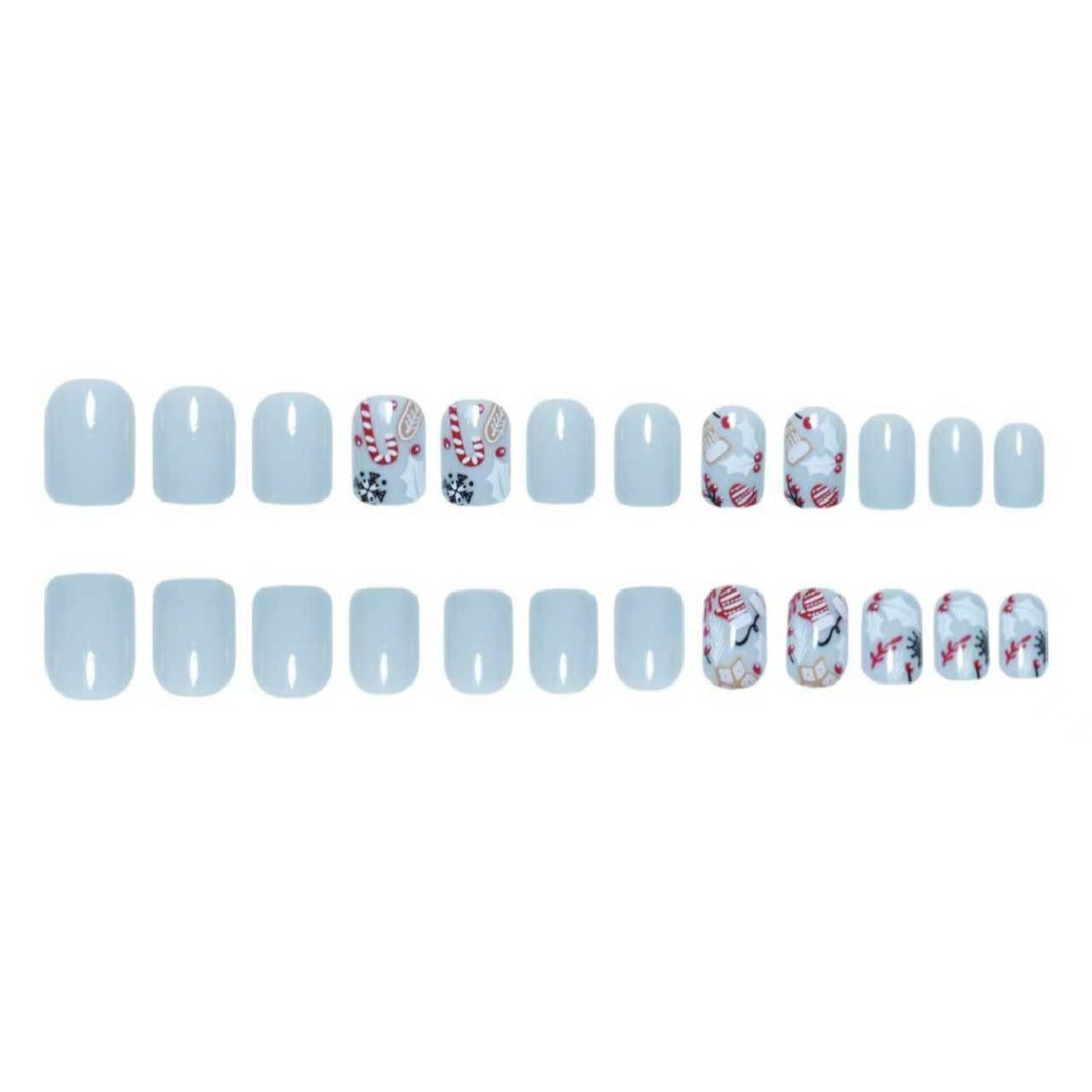Festive Nail Art Wraps Stornfield