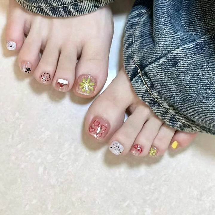 Artistic Themed Press-On Nail Collection Stornfield