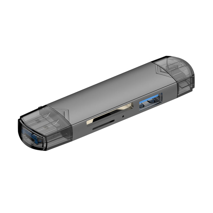 Multi-Format Memory Card Reader with USB-C and USB Compatibility Stornfield