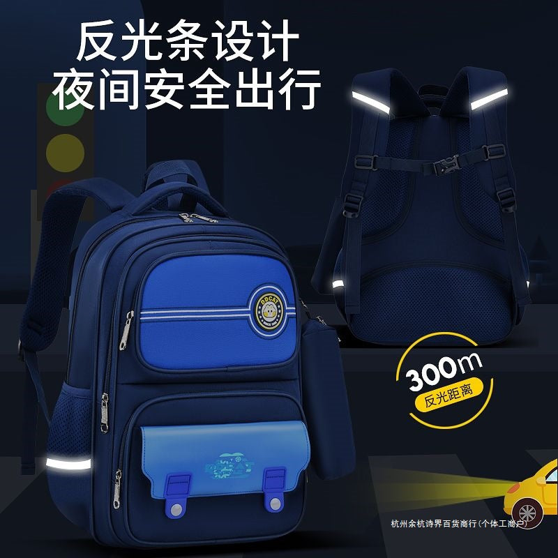 School backpack with ergonomic design and multiple compartments Stornfield