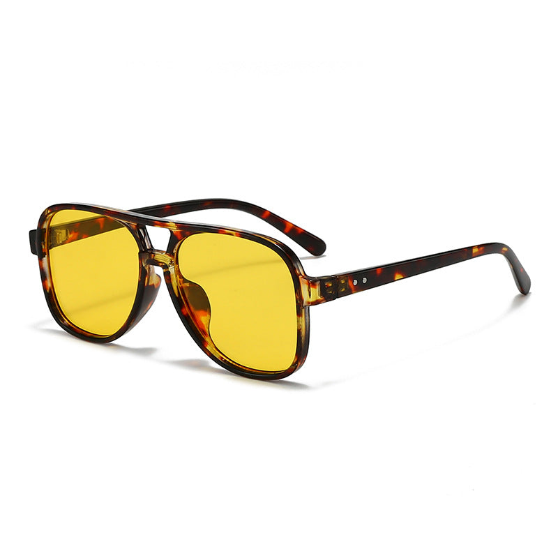 Men's Oversized Transparent Square Glasses Stornfield