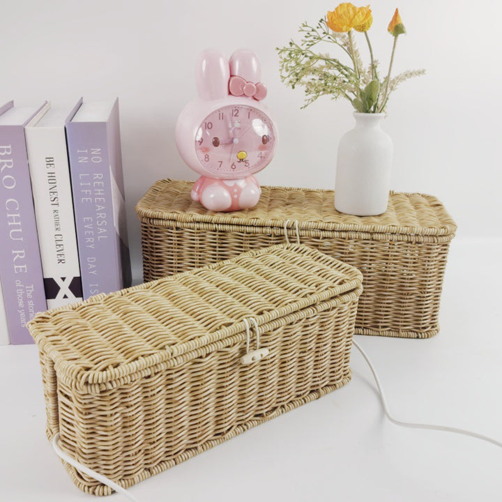 Handcrafted Wicker Storage Bins Stornfield