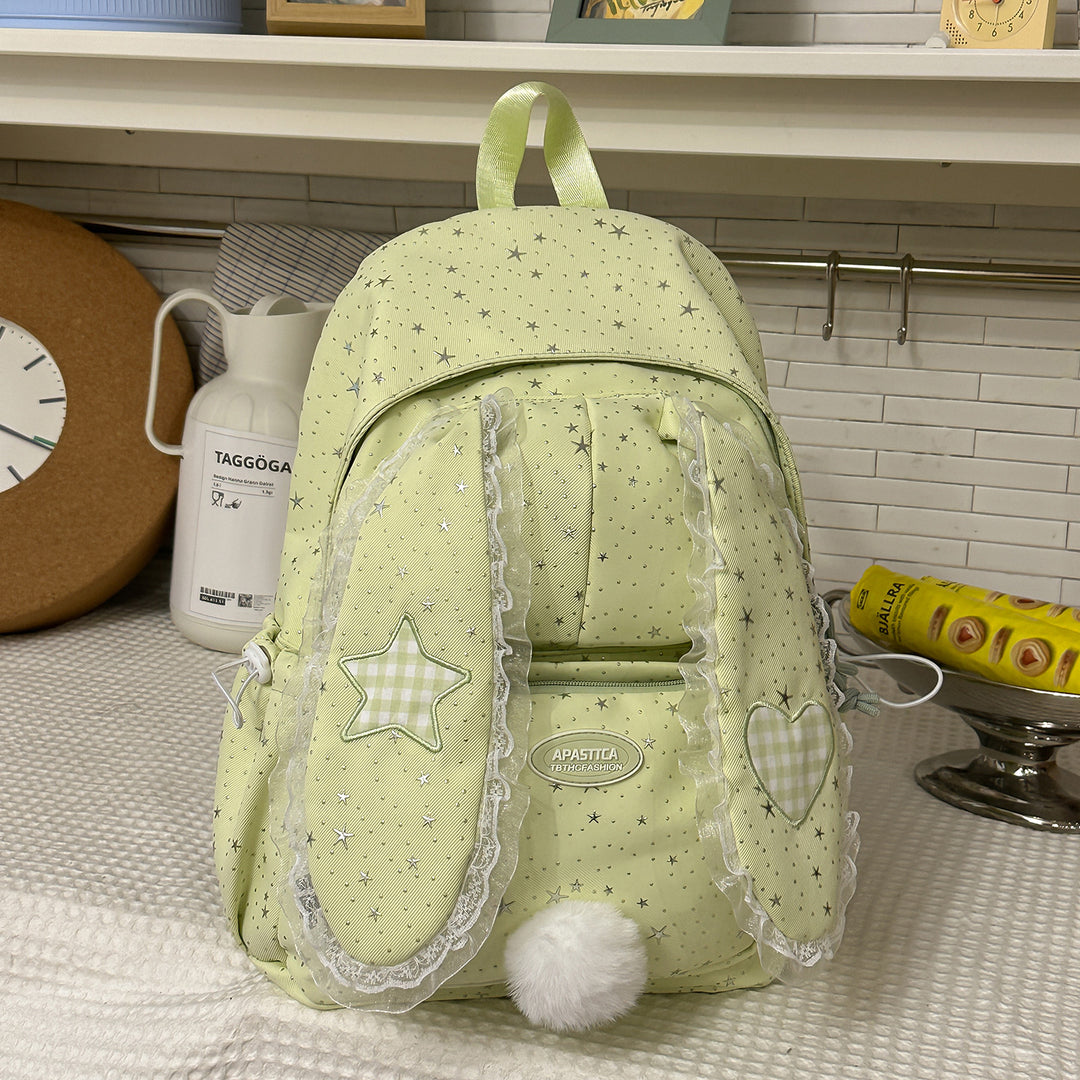 Whimsical Bunny-Ear Design Backpack Stornfield