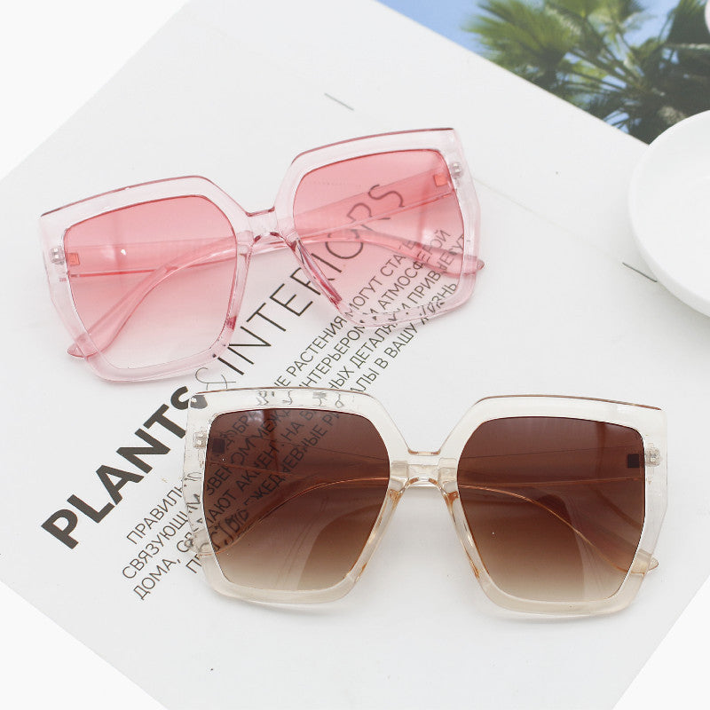 Ladies elegant oversized sunglasses with luxurious frame Stornfield