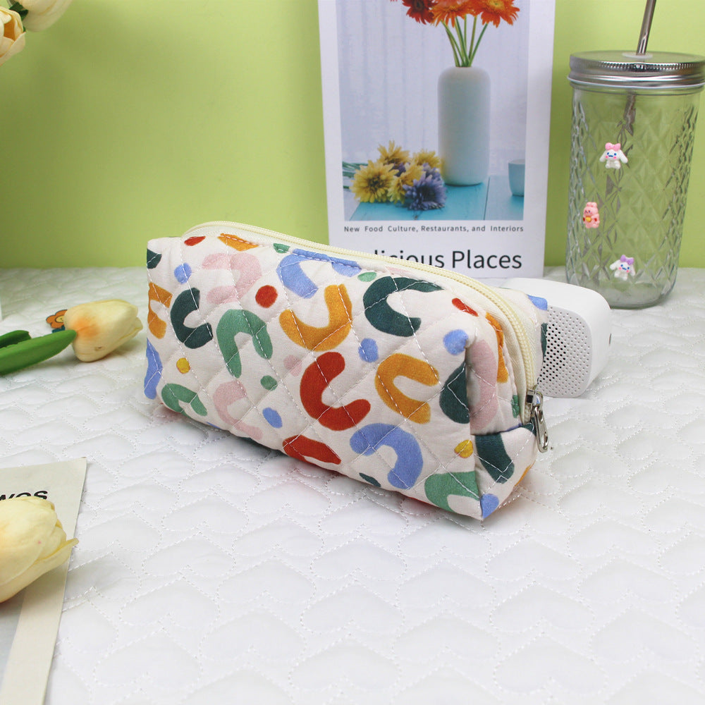 Quilted Zip Pencil Case Stornfield