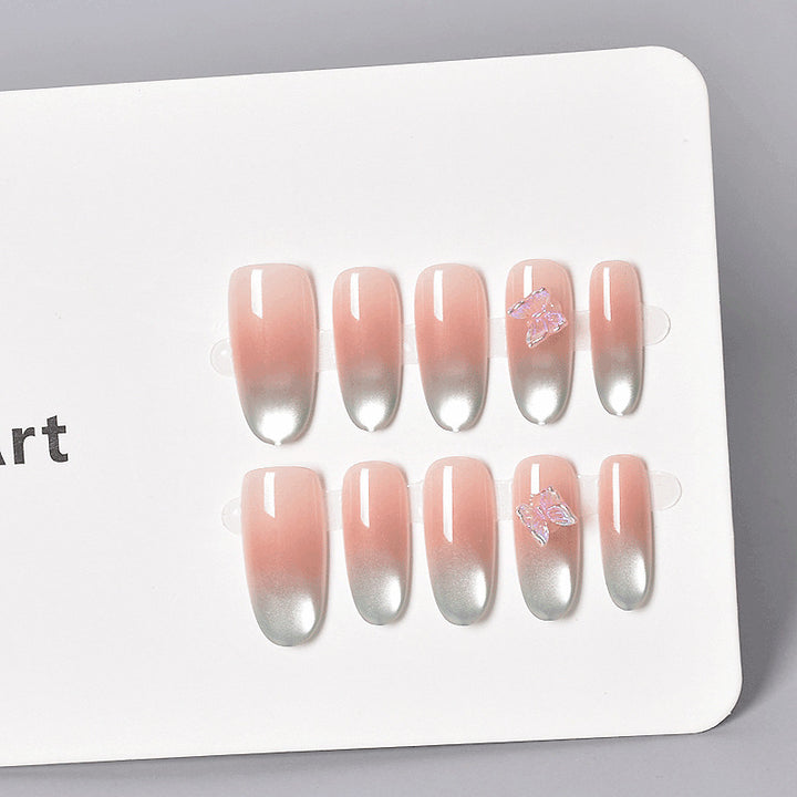 Ombre Stiletto Press-On Nail Extensions Stornfield