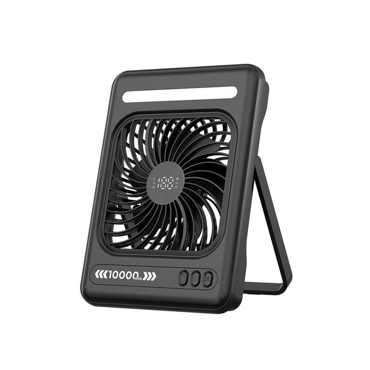 Unisex Digital Display Rechargeable Table Fan Stornfield