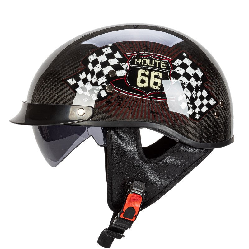 Graphic Safety Skull Design Motorcycle Helmet Stornfield