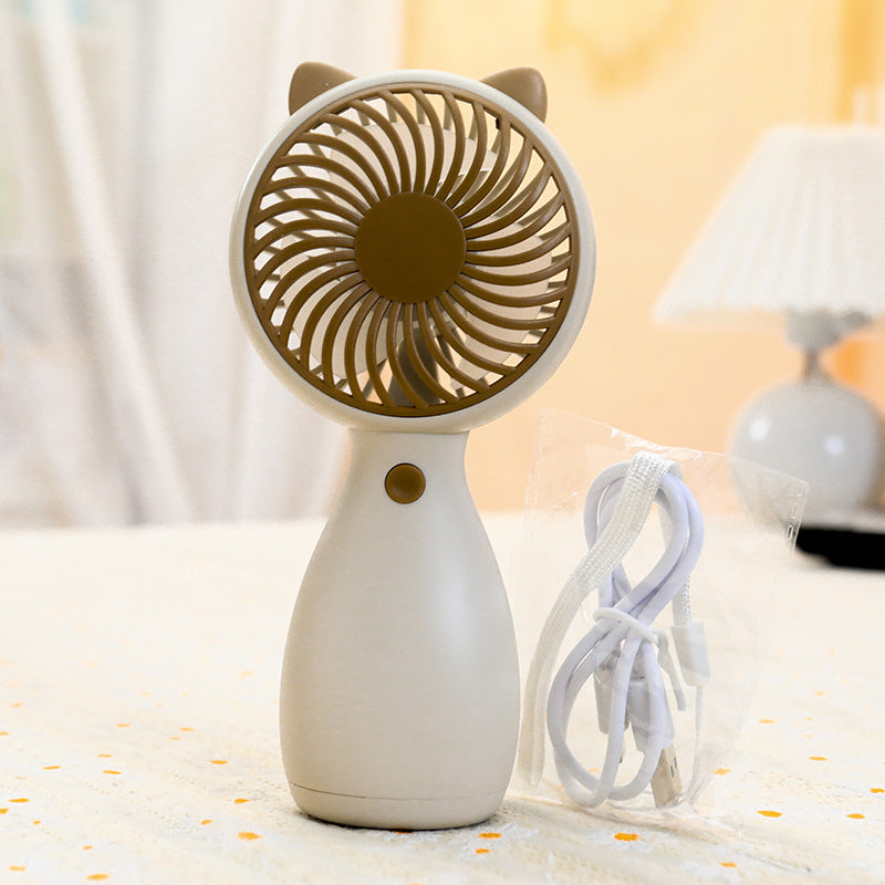 Women Portable Hand Fan in Cute Animal Design Stornfield