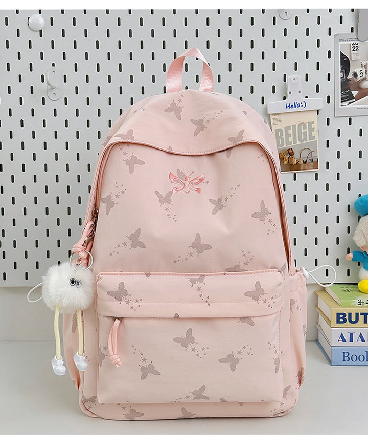 Butterfly Patterned Casual Backpack Stornfield