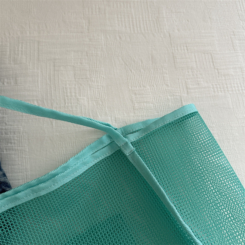 Spacious Mesh Beach Tote