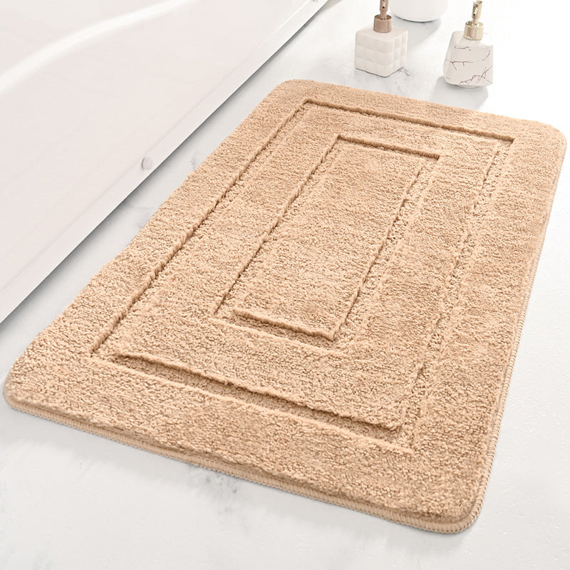 Plush Pile Bathroom Mat