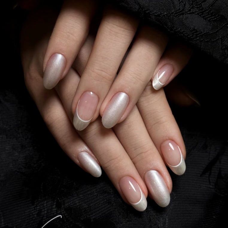 Elegant Almond-Shaped Press-On Nails Stornfield 1789389240