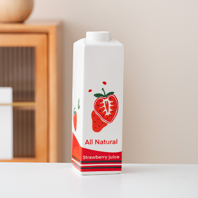 Creative Strawberry Juice Vase