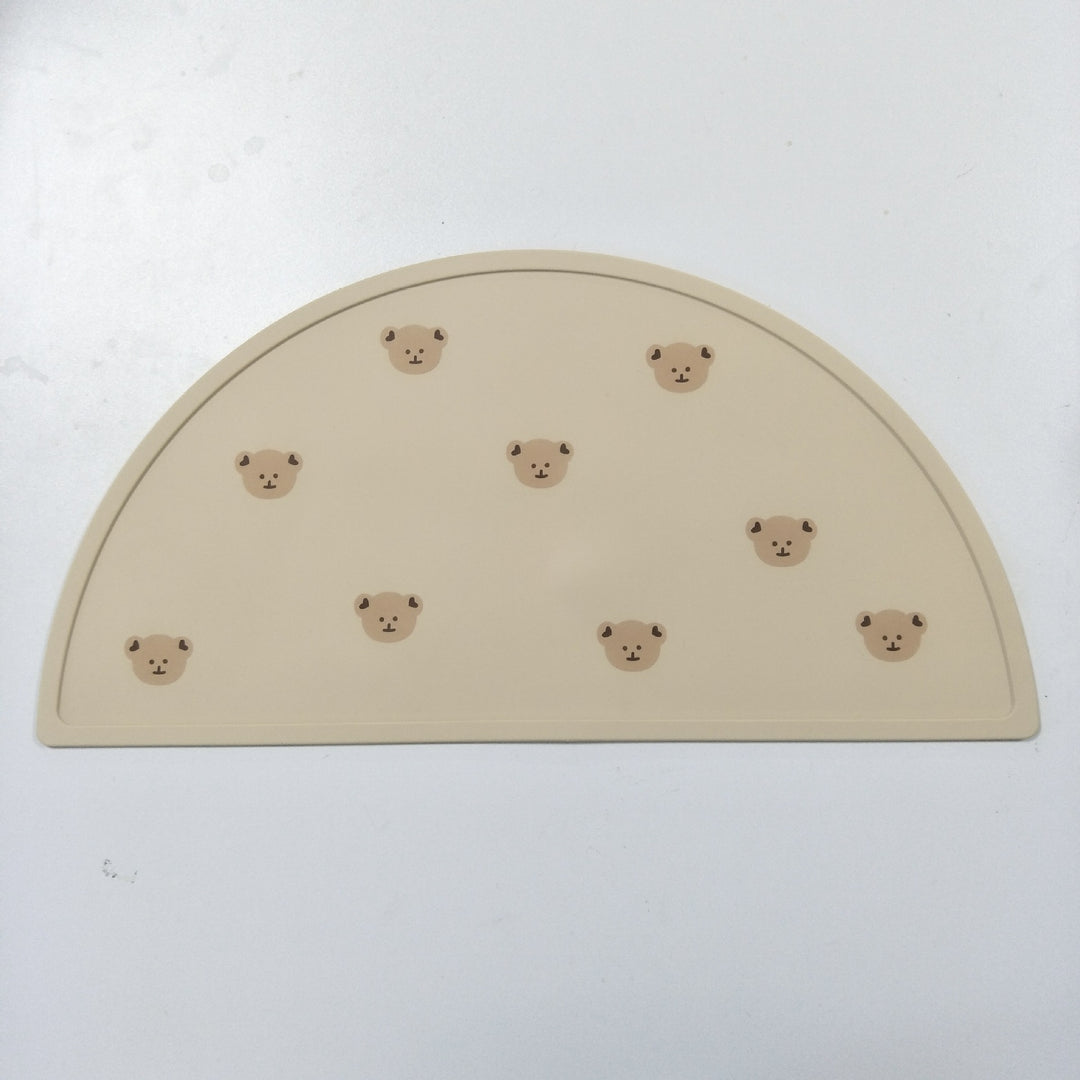 Children's Silicone NonSlip Half-Round Placemat