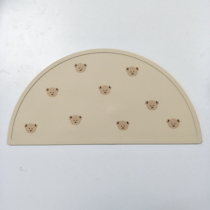 Children's Silicone NonSlip Half-Round Placemat