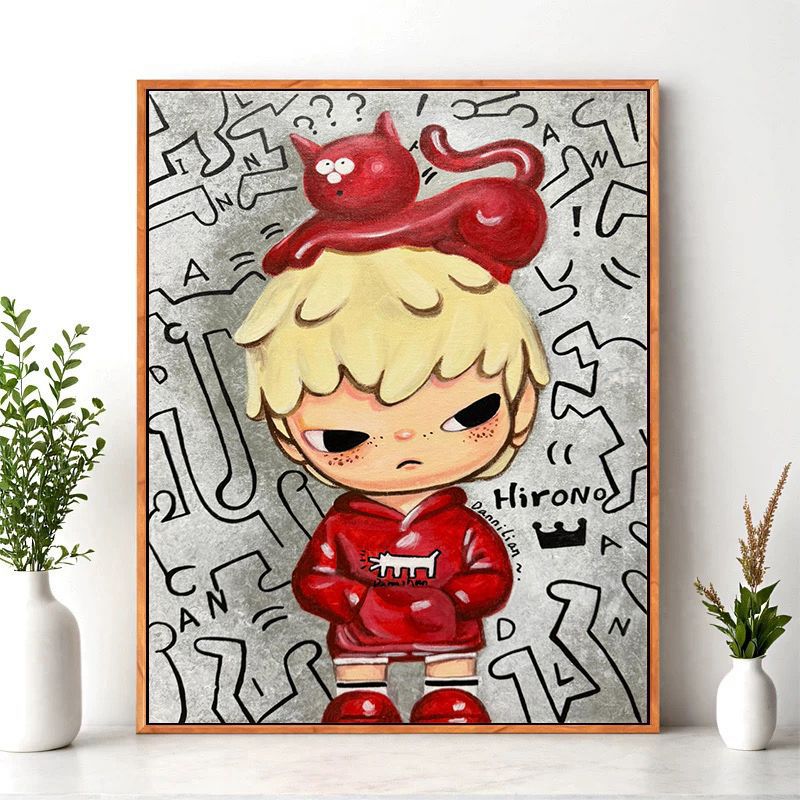Cartoon Character Wall Art Print Stornfield