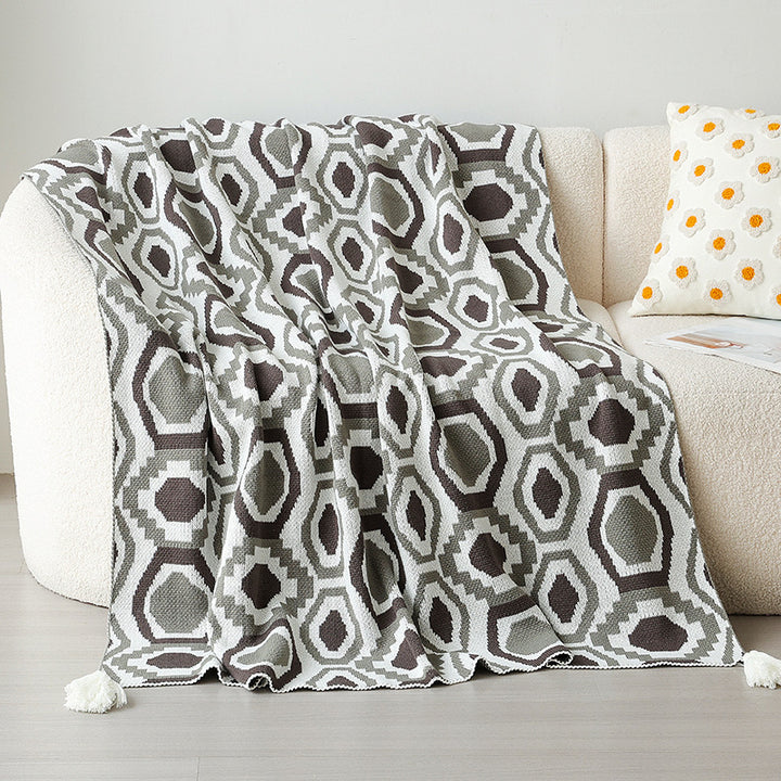 Ladies decorative throw blanket Stornfield