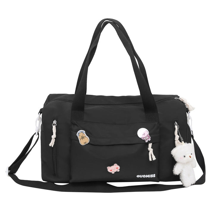 Playful Canvas Gym Tote Stornfield