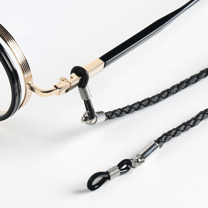 Braided Leather Eyewear Holder Stornfield