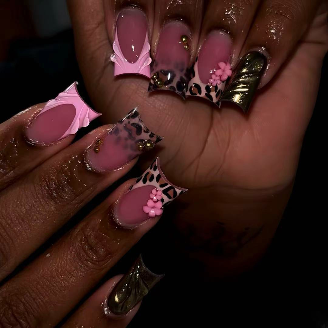 Artistic 3D Nail Art Extensions Stornfield