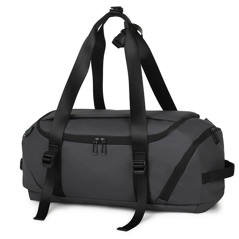 Sporty duffel bag with adjustable carrying system for active lifestyles Stornfield